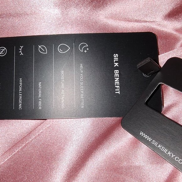 SILK SILKY TULIP LEG BOXER SHORTS 100% PURE SILK PALE MAUVE SIZE SMALL NWT - Picture 3 of 7